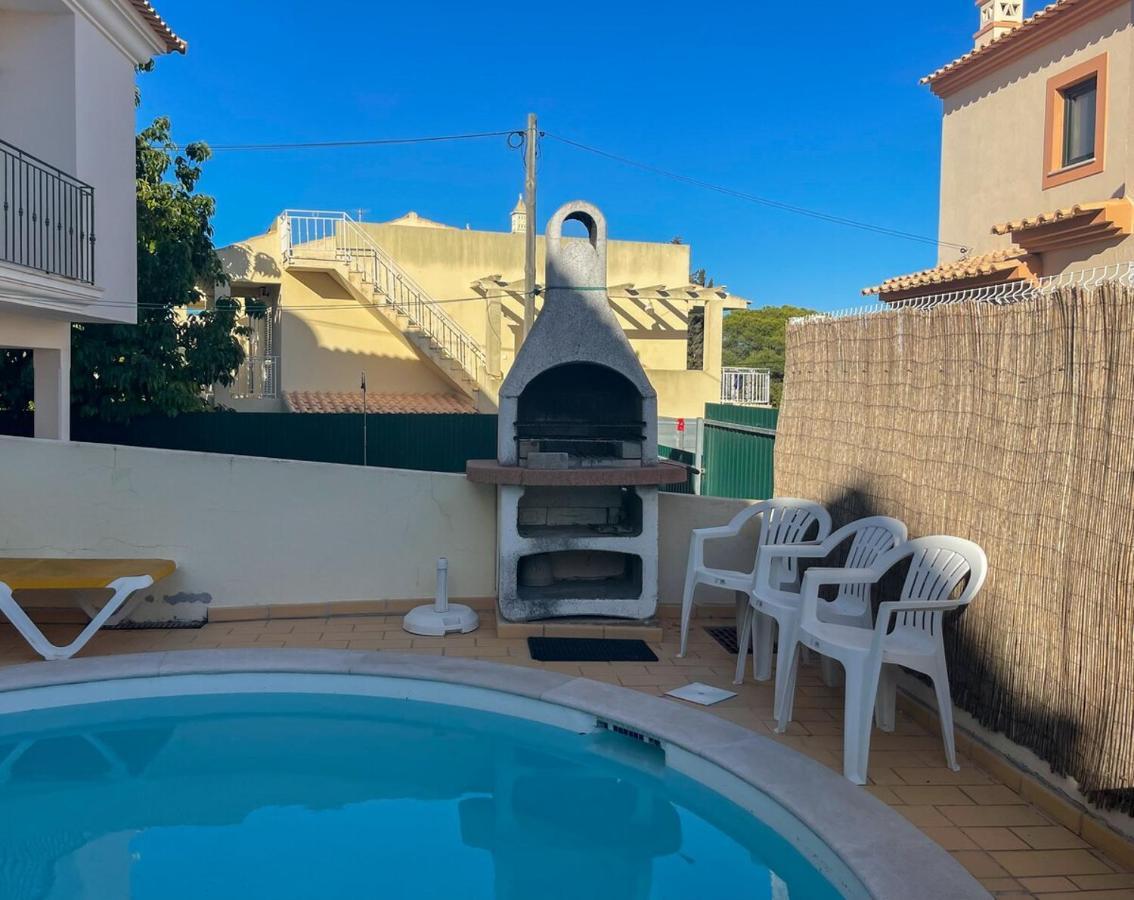 Villa Moradia T3 Aguia Marina, Com Piscina E Bbq Albufeira Exterior foto